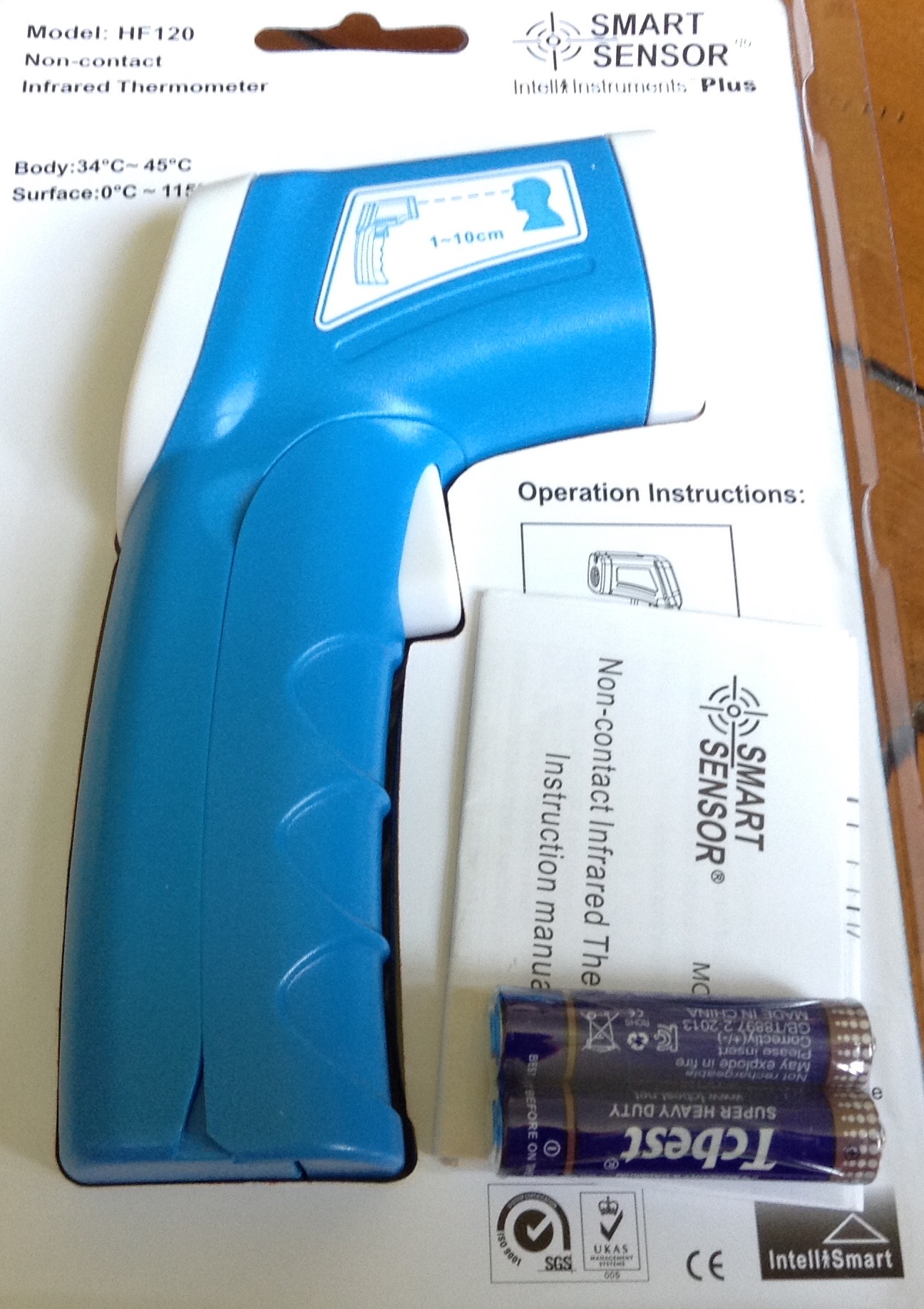 A Good Looking, Compact, Contactless Infrared Thermometer