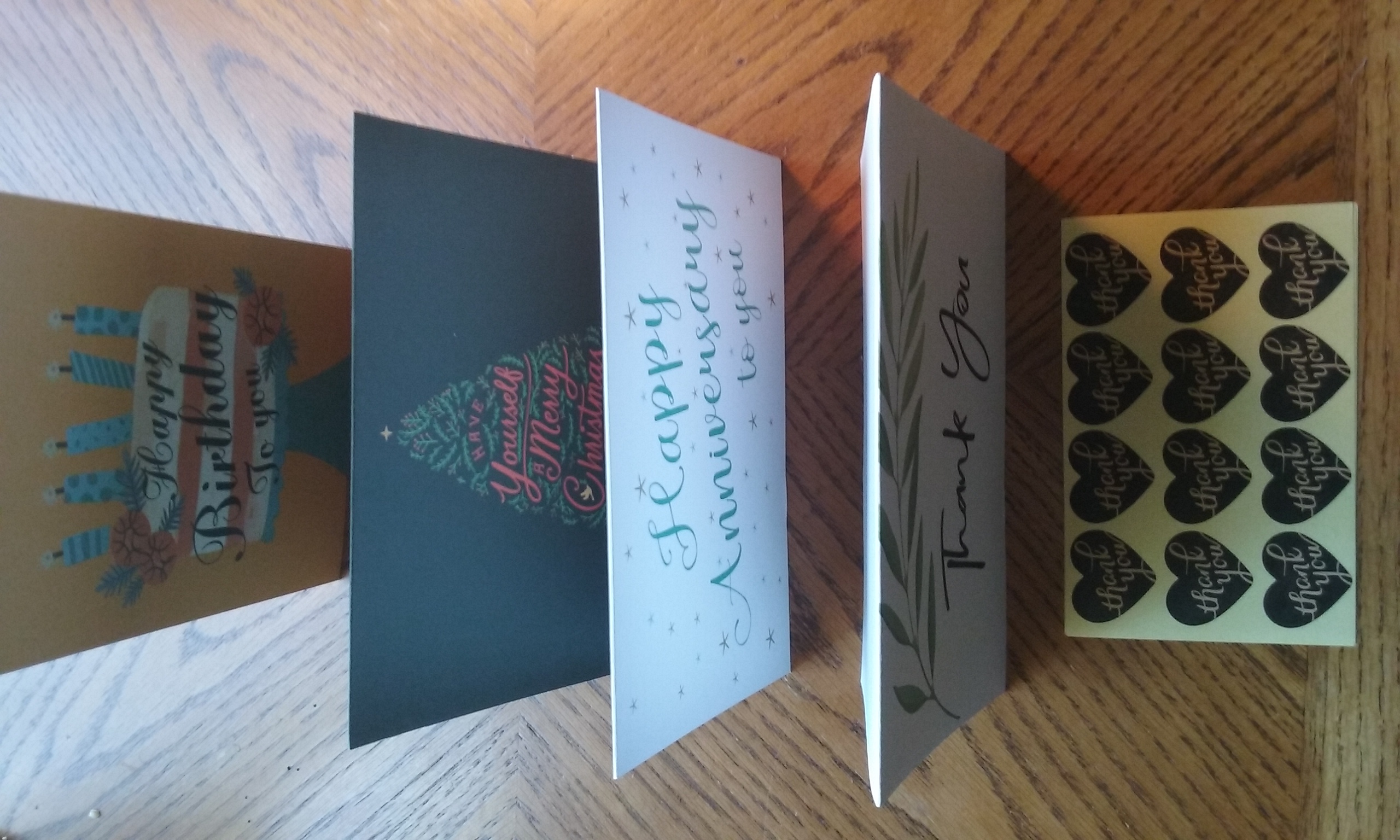 40 CARDS FOR BIRTHDAY, ANNIVERSARY, THANK YOU, & CHRISTMAS