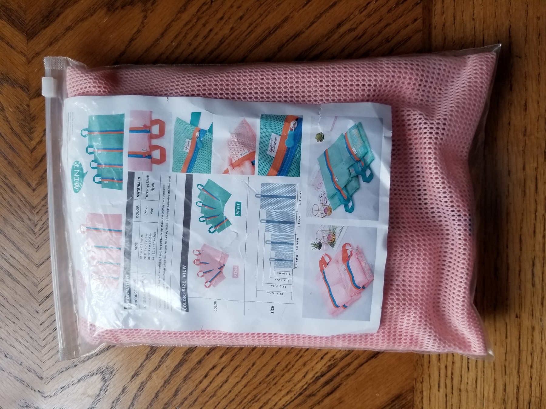 4 MESH BAGS IN 4 SIZES