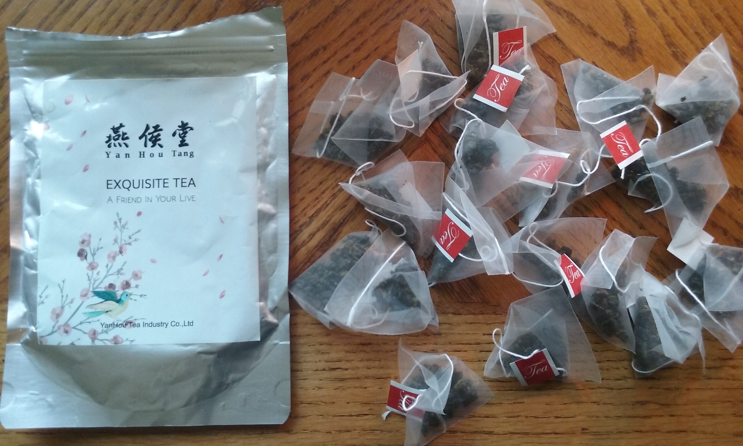 20 SINGLE-SERVING ORGANIC TAIWAN OOLONG TEA
