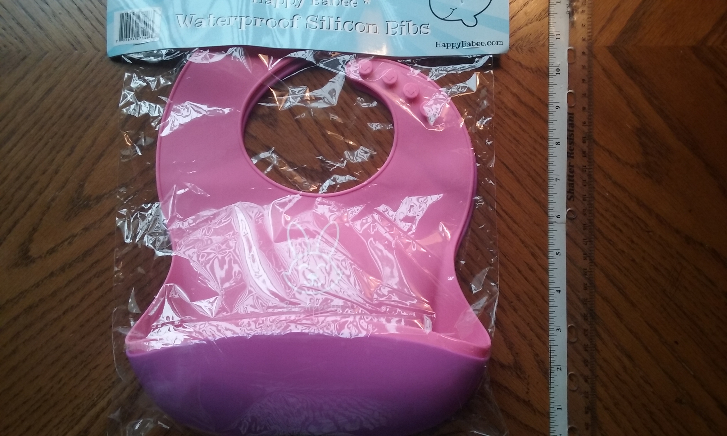 2 FLEXIBLE SILICONE BABY BIBS