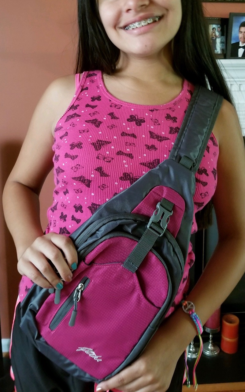 Niece Loves her new Sling Bag