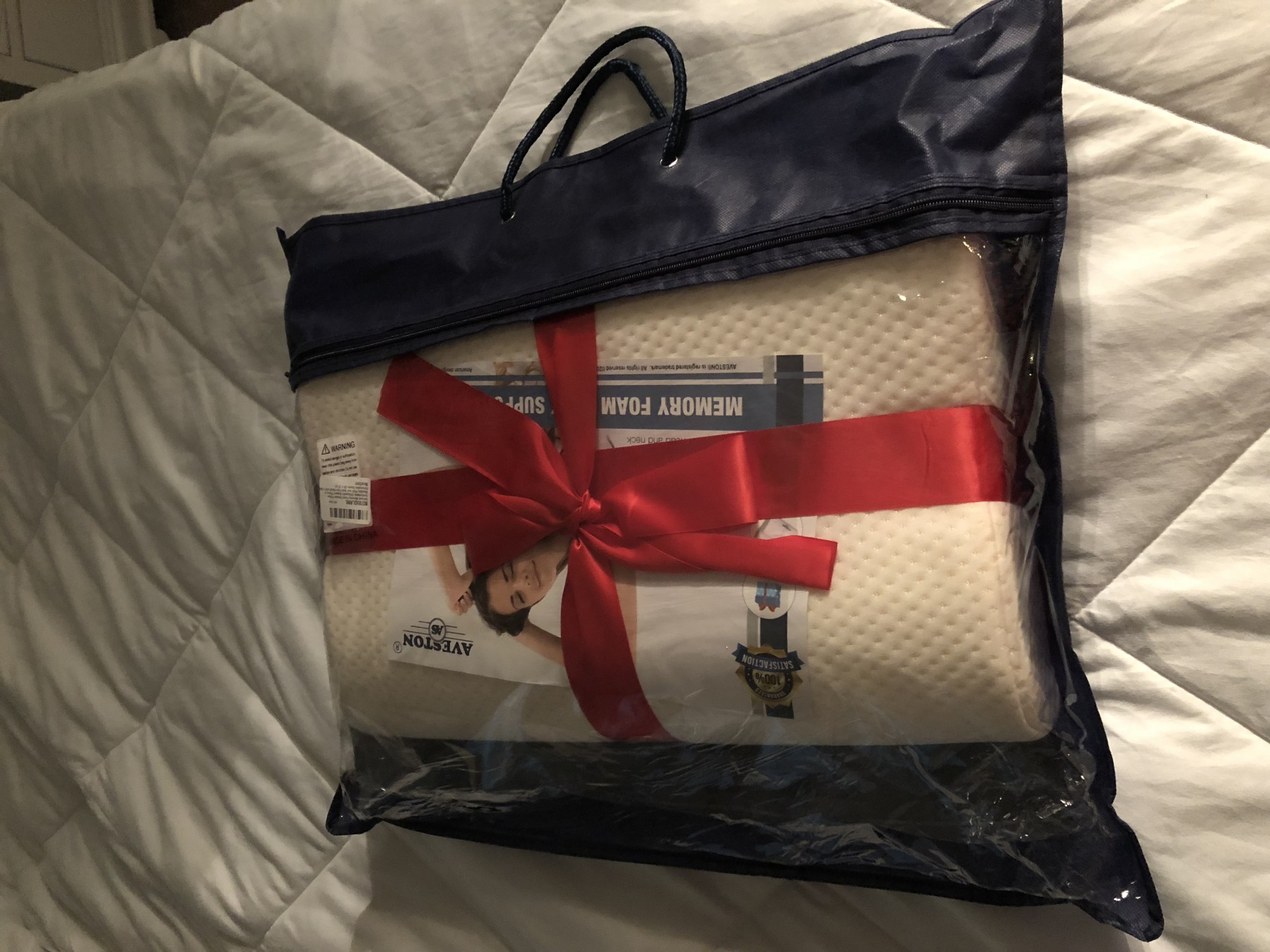 Beautifully packaged super soft pillow