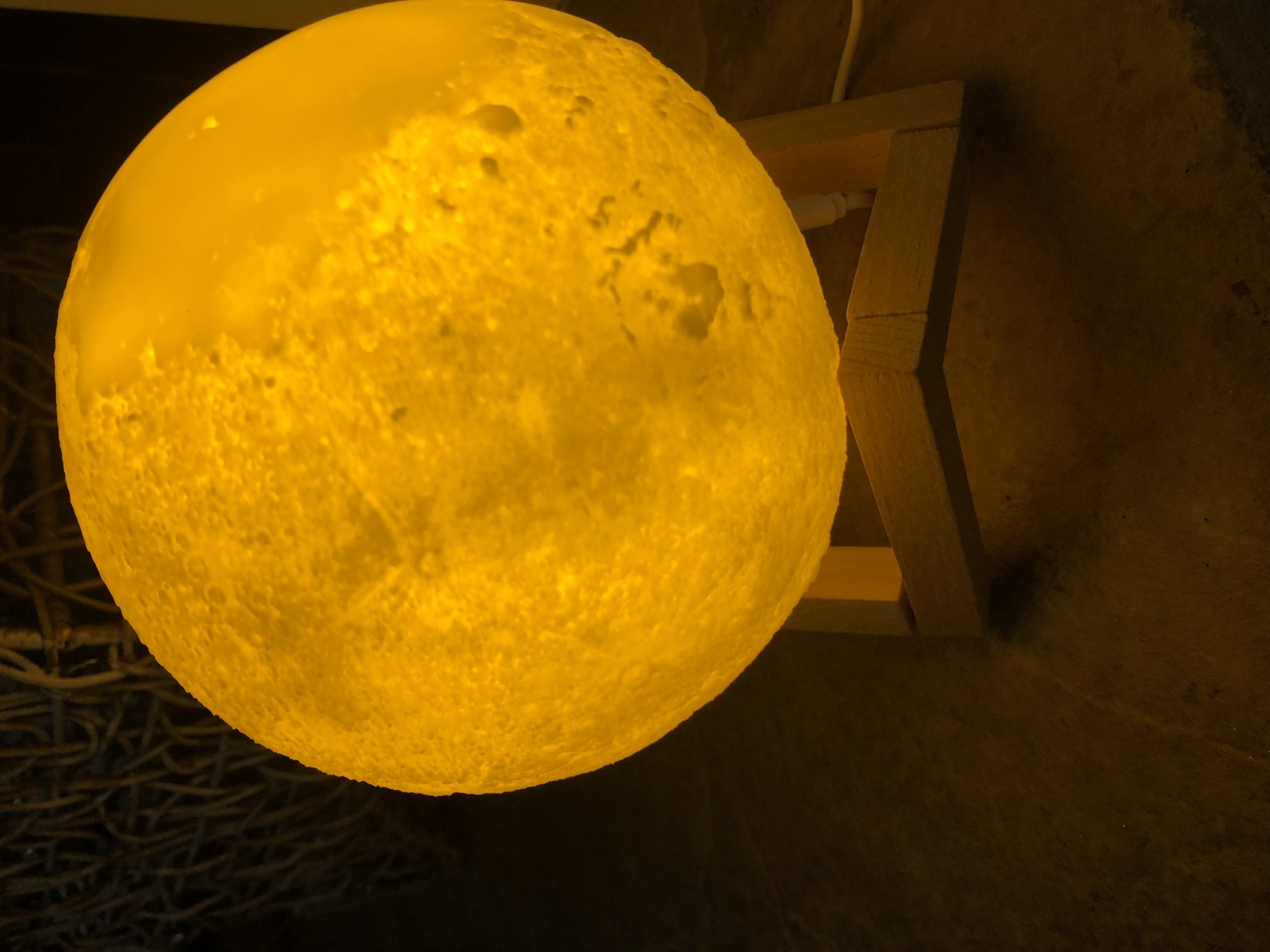 Realistic Moon Lamp