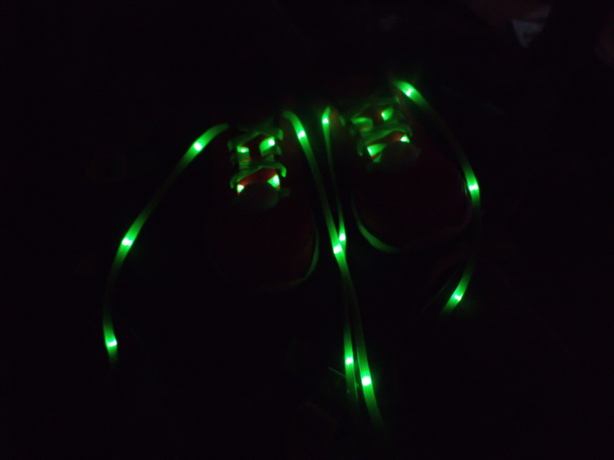 These light up laces ROCK!